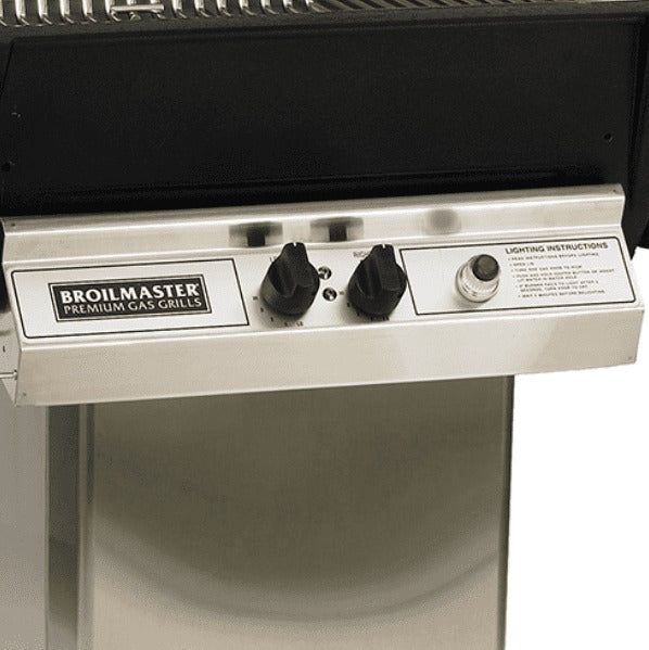 Broilmaster Premium NG Gas Grill Package w/Stainless Steel Cart Base